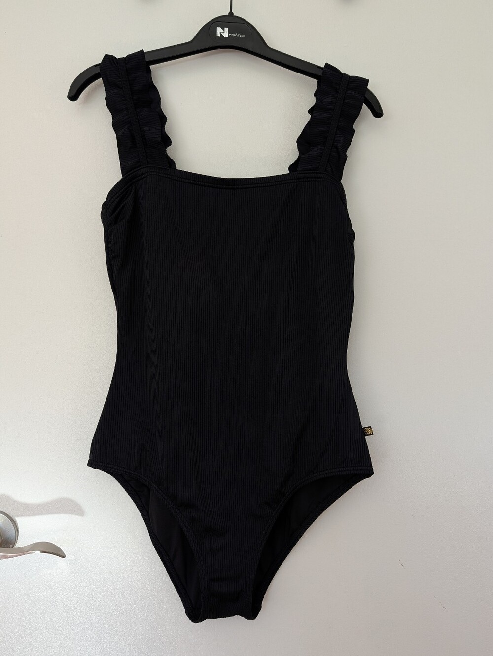 Aquarose Black One-Piece Swimsuit